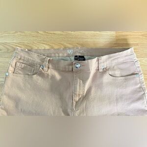 Sz 18 Dolce & Gabbana Cropped Denim in Soft Brown